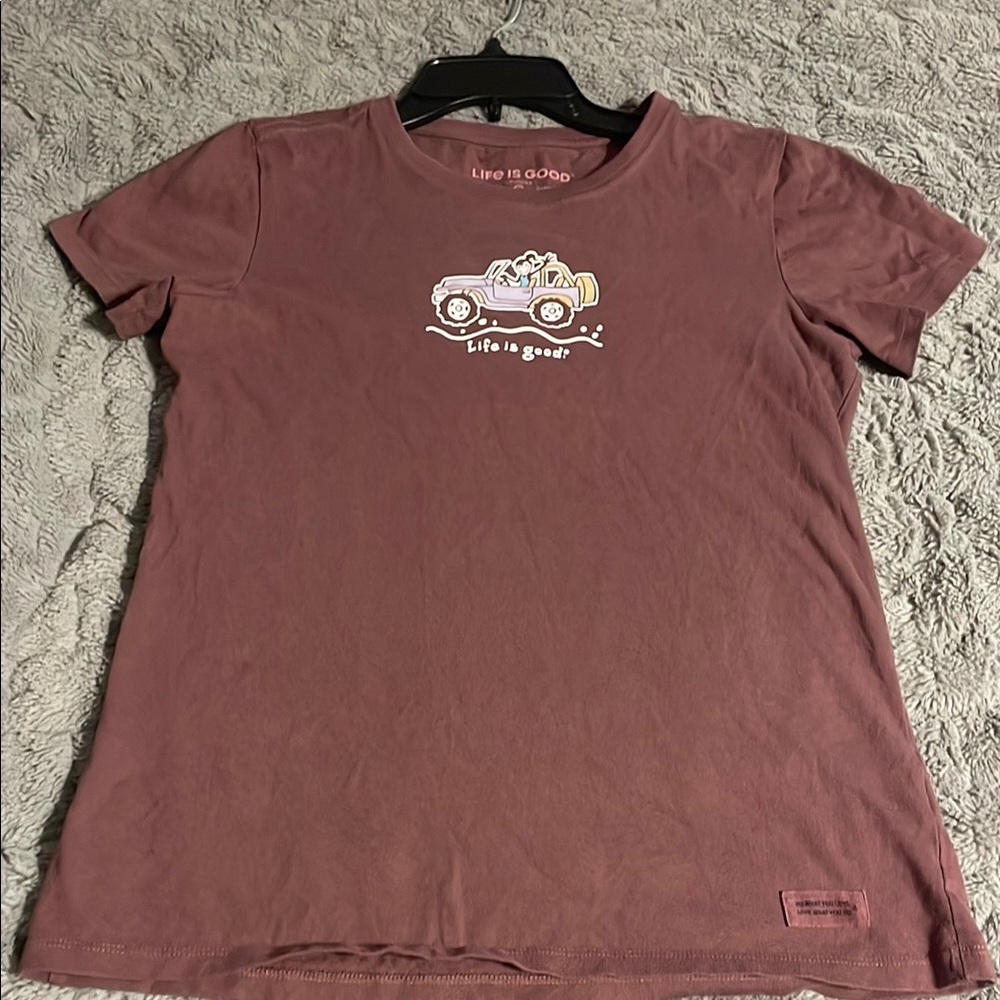Life is Good Jeep Tee